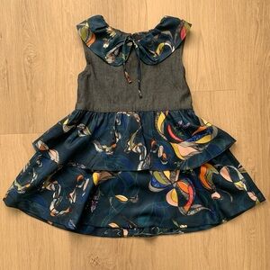 New Little SAAMU LH Mini Emily Dress Thailand Size Large Kids Toddler Girls